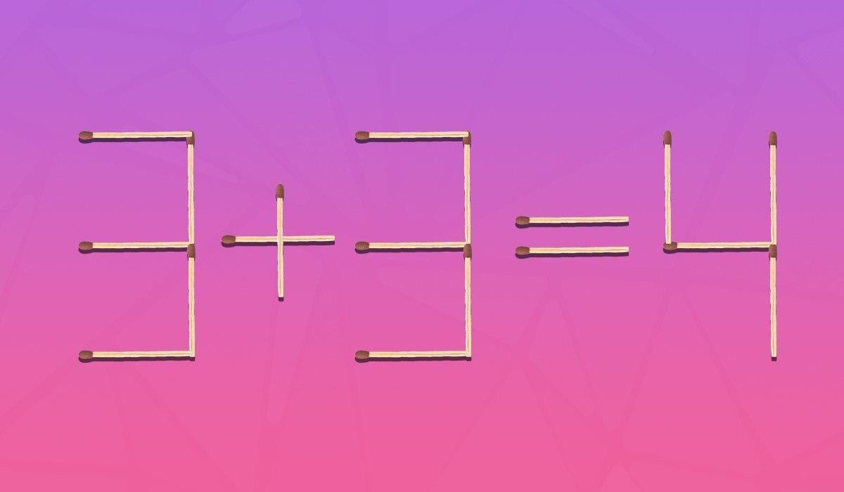 Milliseid kahte tikku tuleb vea parandamiseks liigutada: kiire intelligentsuse test