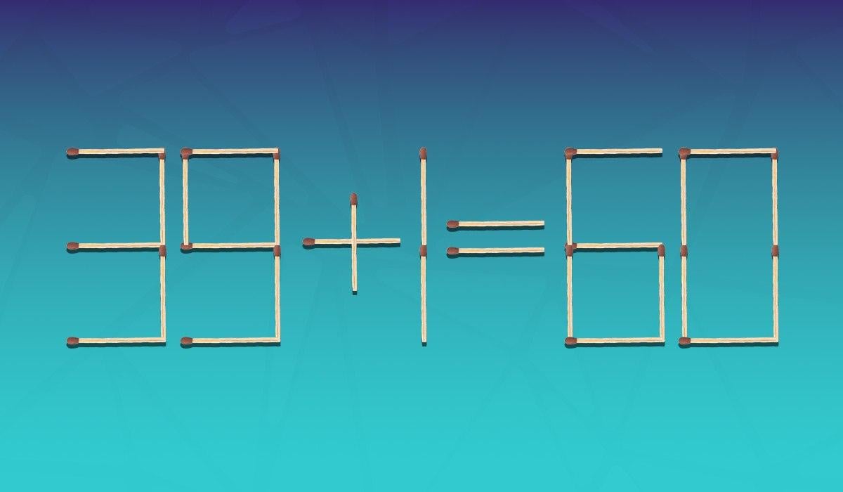 Millist vastet tuleb võrrandi tõeseks muutmiseks liigutada: IQ test