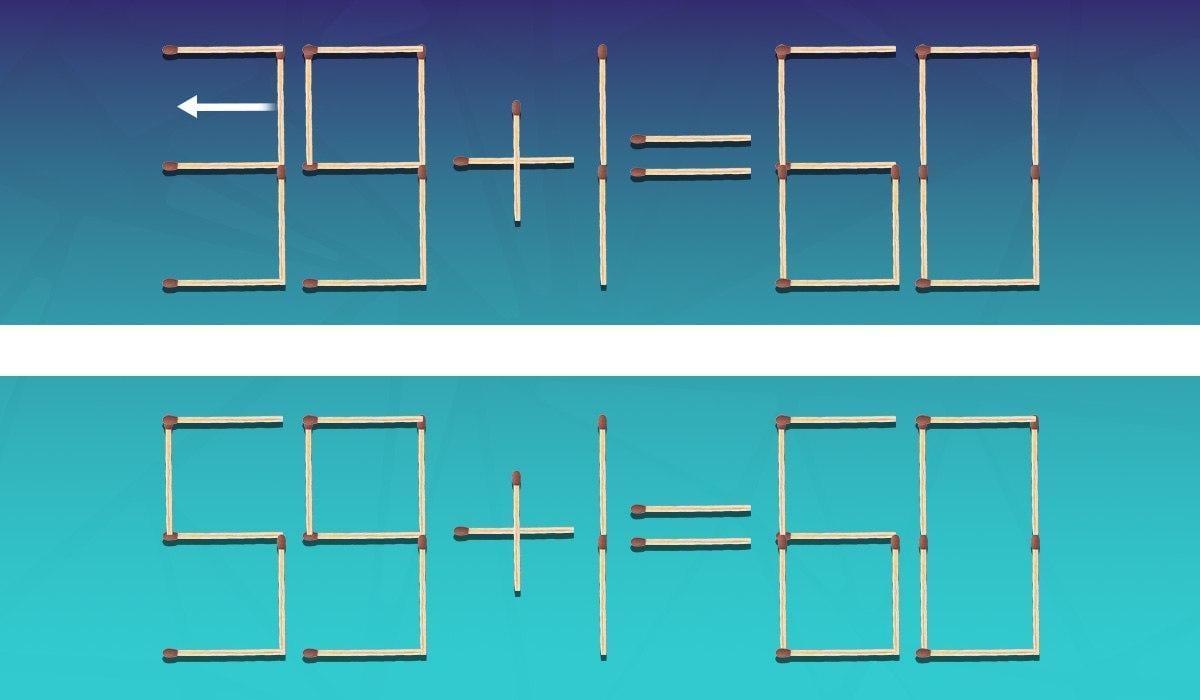 Millist vastet tuleb võrrandi tõeseks muutmiseks liigutada: IQ test