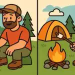 IQ test: 51 sekundi jooksul tuleb leida 3 erinevust lõkke