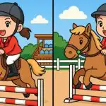 IQ test: peate 47 sekundi jooksul leidma 3 erinevust hobusel